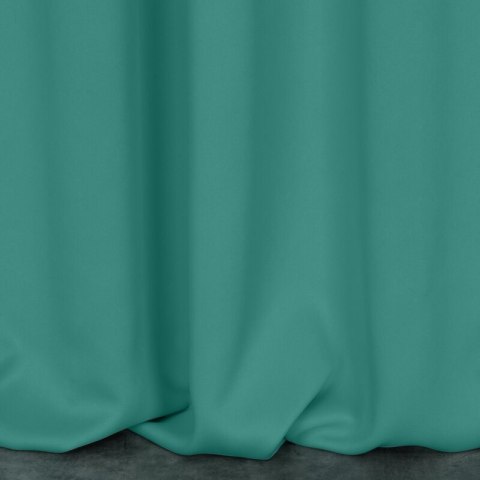 ZASŁONA GOTOWA D91 PARISA NA TAŚMIE 140 X 270 CM TURKUSOWY ZASŁONA GOTOWA D91 PARISA NA TAŚMIE 140 X 270 CM TURKUSOWY