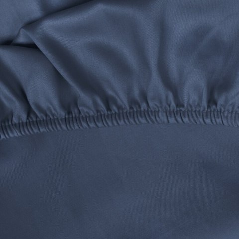 PRZEŚCIERADŁO Z GUMKĄ JERSEY D91 140 X 200 X 30 CM GRANATOWY