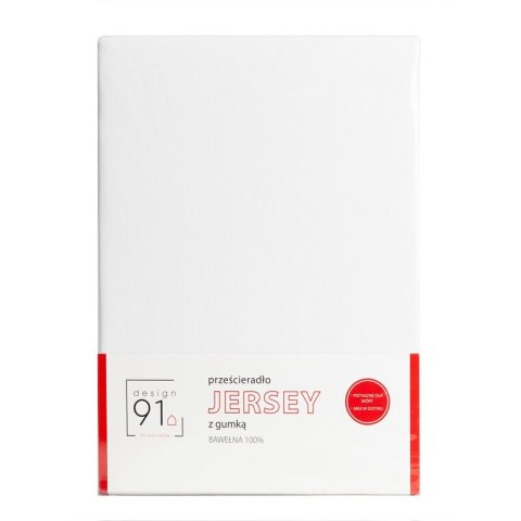 PRZEŚCIERADŁO Z GUMKĄ JERSEY D91 220 X 200 X 30 CM BIAŁY PRZEŚCIERADŁO Z GUMKĄ JERSEY D91 220 X 200 X 30 CM BIAŁY