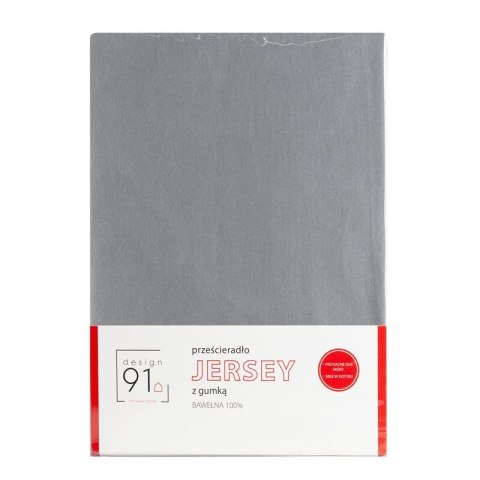 PRZEŚCIERADŁO Z GUMKĄ JERSEY D91 240 X 220 X 30 CM STALOWY PRZEŚCIERADŁO Z GUMKĄ JERSEY D91 240 X 220 X 30 CM STALOWY