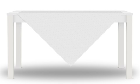 Obrus ALIS 80x80 Biały Kostka (promocja) Obrus ALIS 80x80 Biały Kostka (promocja)