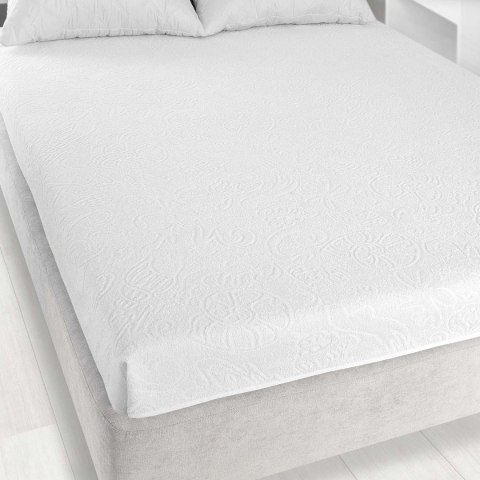 Prześcieradło 175x220 Tulipan_4 biały (K11)