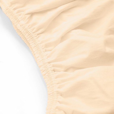 Prześcieradło jersey elastan z gumką 26 SAND/PIASKOWY/180x200x30 Prześcieradło jersey elastan z gumką 26 SAND/PIASKOWY/180x200x30