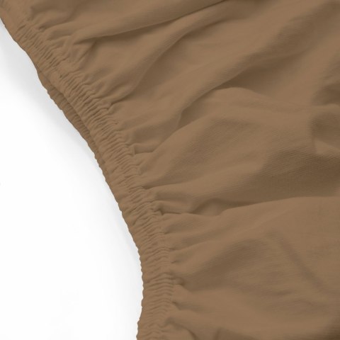 Prześcieradło jersey elastan z gumką 54 BRAUN/BRĄZ/180x200x30 Prześcieradło jersey elastan z gumką 54 BRAUN/BRĄZ/180x200x30