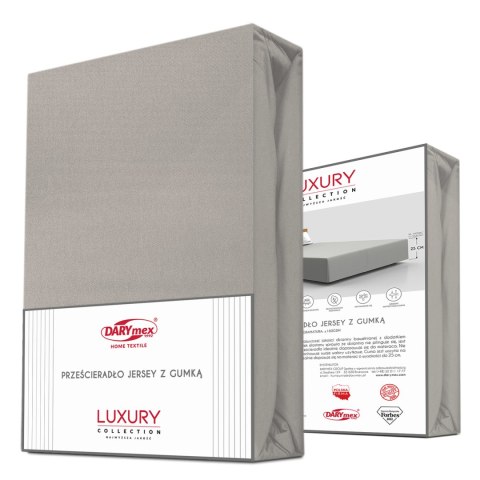 Prześcieradło jersey elastan z gumką 59 BLEI/POPIEL/90x200x30 Prześcieradło jersey elastan z gumką 59 BLEI/POPIEL/90x200x30