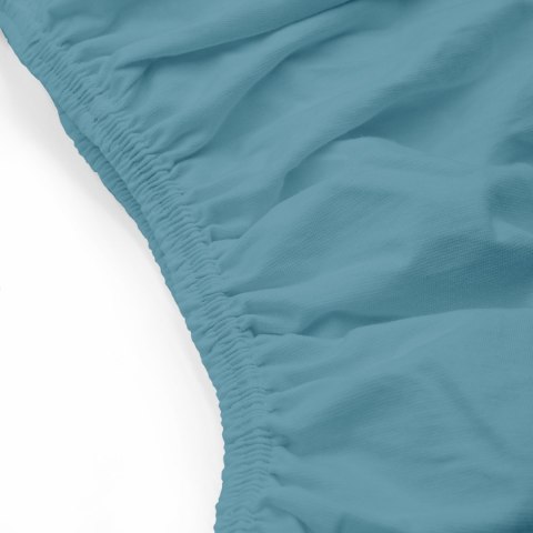 Prześcieradło jersey elastan z gumką BLUE/NIEBIESKI/90x200x30 Prześcieradło jersey elastan z gumką BLUE/NIEBIESKI/90x200x30