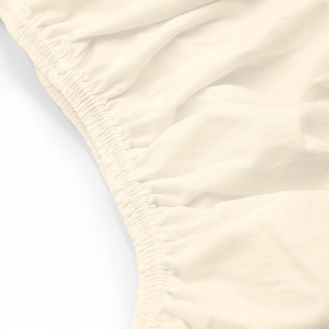 Prześcieradło jersey elastan z gumką ECRU/EKOLOGIA/140x200x30 Prześcieradło jersey elastan z gumką ECRU/EKOLOGIA/140x200x30