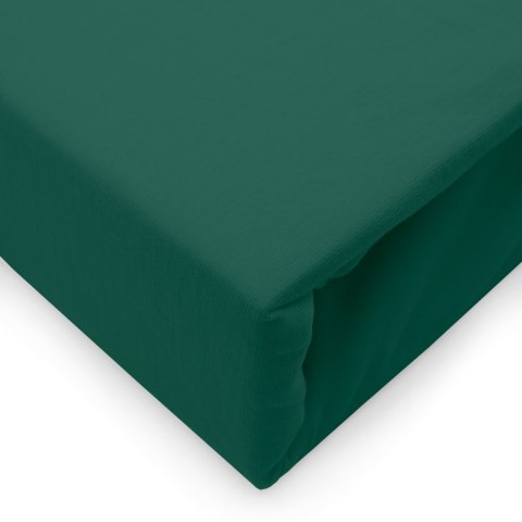 Prześcieradło jersey elastan z gumką GREEN/ZIELONY/180x200x30 Prześcieradło jersey elastan z gumką GREEN/ZIELONY/180x200x30