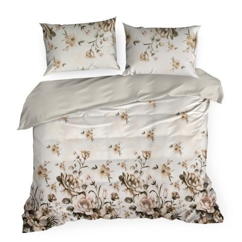 KOMPLET POŚCIELI SATYNOWEJ SPRING 41 220 X 200 CM JASNOKREMOWY KOMPLET POŚCIELI SATYNOWEJ SPRING 41 220 X 200 CM JASNOKREMOWY