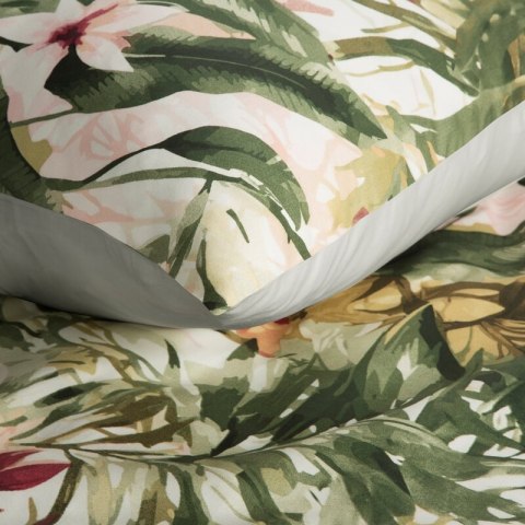 KOMPLET POŚCIELI SATYNOWEJ SPRING 43 140 X 200 CM ZIELONY KOMPLET POŚCIELI SATYNOWEJ SPRING 43 140 X 200 CM ZIELONY