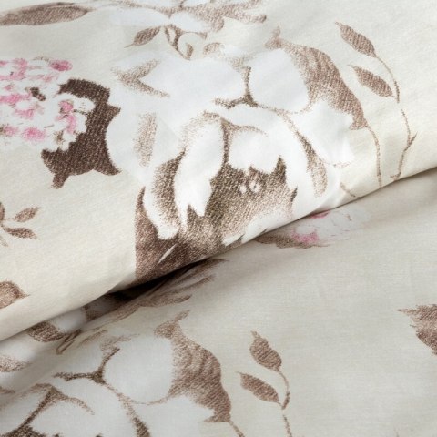 KOMPLET POŚCIELI SATYNOWEJ SPRING 45 220 X 200 CM BEŻOWY