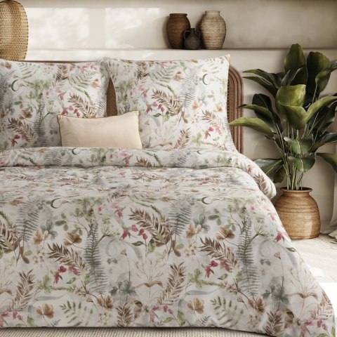 KOMPLET POŚCIELI SATYNOWEJ SPRING 47 140 X 200 CM BIAŁY KOMPLET POŚCIELI SATYNOWEJ SPRING 47 140 X 200 CM BIAŁY