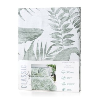 KOMPLET POŚCIELI SATYNOWEJ SPRING 48 140 X 200 CM MIĘTOWY