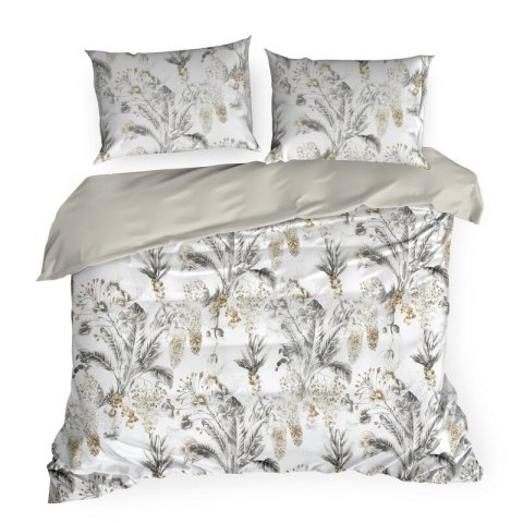 KOMPLET POŚCIELI SATYNOWEJ SPRING 49 140 X 200 CM BIAŁY KOMPLET POŚCIELI SATYNOWEJ SPRING 49 140 X 200 CM BIAŁY