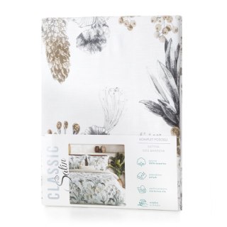 KOMPLET POŚCIELI SATYNOWEJ SPRING 49 220 X 200 CM BIAŁY