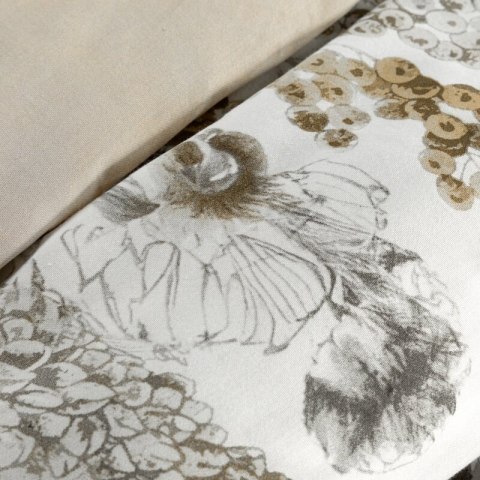 KOMPLET POŚCIELI SATYNOWEJ SPRING 49 220 X 200 CM BIAŁY KOMPLET POŚCIELI SATYNOWEJ SPRING 49 220 X 200 CM BIAŁY