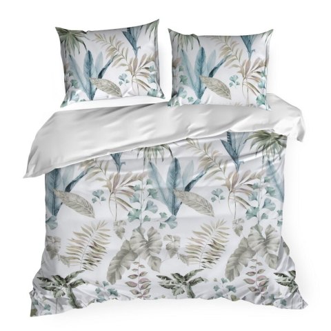 KOMPLET POŚCIELI SATYNOWEJ SPRING 52 140 X 200 CM BIAŁY KOMPLET POŚCIELI SATYNOWEJ SPRING 52 140 X 200 CM BIAŁY