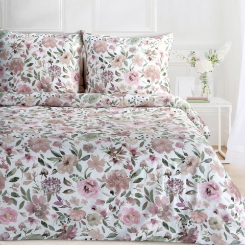 KOMPLET POŚCIELI SATYNOWEJ SPRING 57 220 X 200 CM BIAŁY KOMPLET POŚCIELI SATYNOWEJ SPRING 57 220 X 200 CM BIAŁY