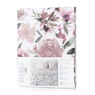 KOMPLET POŚCIELI SATYNOWEJ SPRING 57 220 X 200 CM BIAŁY