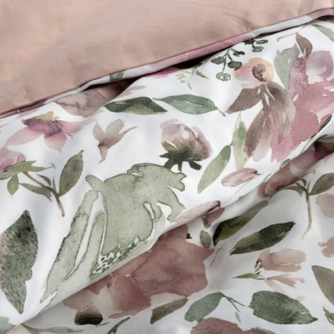 KOMPLET POŚCIELI SATYNOWEJ SPRING 57 220 X 200 CM BIAŁY KOMPLET POŚCIELI SATYNOWEJ SPRING 57 220 X 200 CM BIAŁY