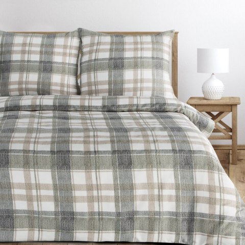 KOMPLET POŚCIELI SATYNOWEJ SPRING 58 140 X 200 CM SZARY KOMPLET POŚCIELI SATYNOWEJ SPRING 58 140 X 200 CM SZARY