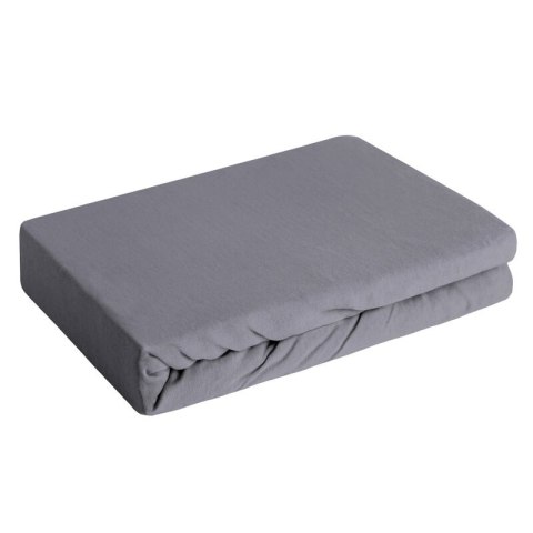 PRZEŚCIERADŁO JERSEY3 140 X 200 X 30 CM CIEMNOSTALOWY PRZEŚCIERADŁO JERSEY3 140 X 200 X 30 CM CIEMNOSTALOWY