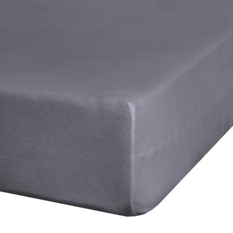 PRZEŚCIERADŁO JERSEY3 160 X 200 X 30 CM CIEMNOSTALOWY PRZEŚCIERADŁO JERSEY3 160 X 200 X 30 CM CIEMNOSTALOWY