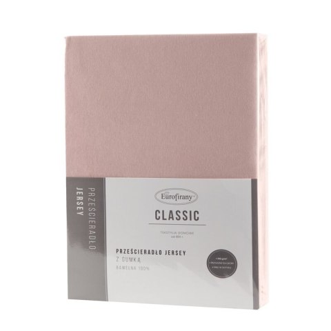PRZEŚCIERADŁO JERSEY3 180 X 200 X 30 CM PUDROWY RÓŻ PRZEŚCIERADŁO JERSEY3 180 X 200 X 30 CM PUDROWY RÓŻ