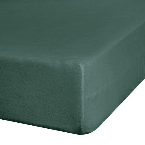PRZEŚCIERADŁO JERSEY3 240 X 220 X 30 CM CIEMNOZIELONY