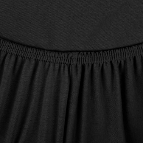 PRZEŚCIERADŁO JERSEY3 240 X 220 X 30 CM CZARNY PRZEŚCIERADŁO JERSEY3 240 X 220 X 30 CM CZARNY