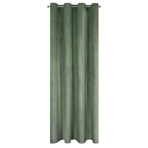 ZASŁONA GOTOWA D91 ROSA 140 X 250 CM CIEMNOMIĘTOWY
