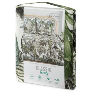 KOMPLET POŚCIELI BAWEŁNIANEJ DAVOS 140 X 200 CM ZIELONY