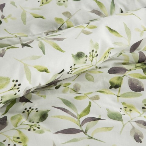 KOMPLET POŚCIELI BAWEŁNIANEJ MILI 220 X 200 CM BIAŁY