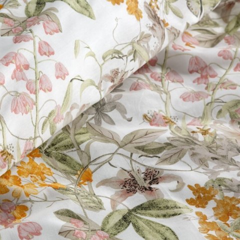 KOMPLET POŚCIELI BAWEŁNIANEJ PAULA 140 X 200 CM BIAŁY