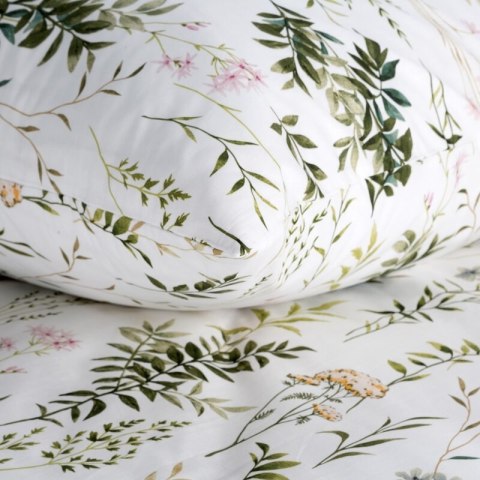 KOMPLET POŚCIELI BAWEŁNIANEJ VANESS 160 X 200 CM BIAŁY