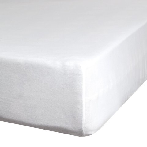 PRZEŚCIERADŁO Z GUMKĄ JERS4 240 X 220 X 30 CM KREMOWY PRZEŚCIERADŁO Z GUMKĄ JERS4 240 X 220 X 30 CM KREMOWY