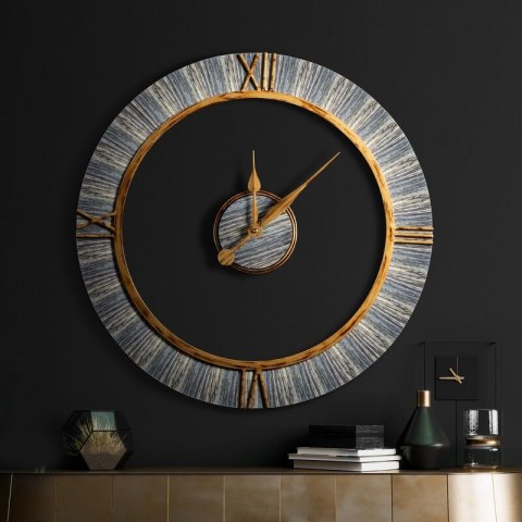 ZEGAR DEKORACYJNY 25 60 X 5 X 60 CM BRĄZOWY ZEGAR DEKORACYJNY 25 60 X 5 X 60 CM BRĄZOWY