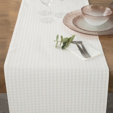 OBRUS FLASH 1 40 X 140 CM KREMOWY OBRUS FLASH 1 40 X 140 CM KREMOWY