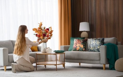 POSZEWKA GAJA 2 60 X 60 CM SZAŁWIOWY POSZEWKA GAJA 2 60 X 60 CM SZAŁWIOWY