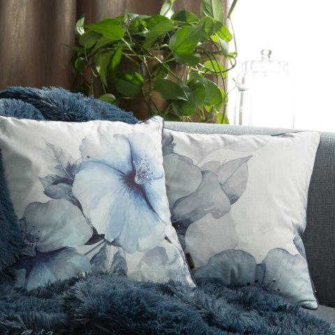 POSZEWKA VELVET 132 45 X 45 CM NIEBIESKI POSZEWKA VELVET 132 45 X 45 CM NIEBIESKI