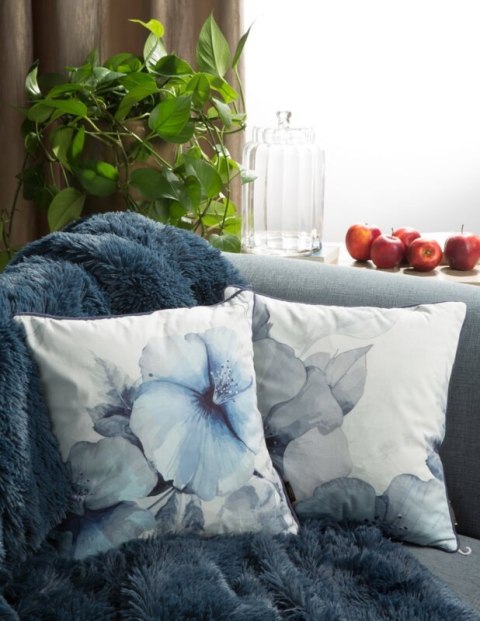 POSZEWKA VELVET 132 45 X 45 CM NIEBIESKI POSZEWKA VELVET 132 45 X 45 CM NIEBIESKI