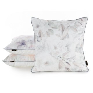 POSZEWKA VELVET 155 45 X 45 CM BIAŁY