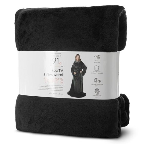 KOC D91 TV 150 X 180 CM CZARNY KOC D91 TV 150 X 180 CM CZARNY