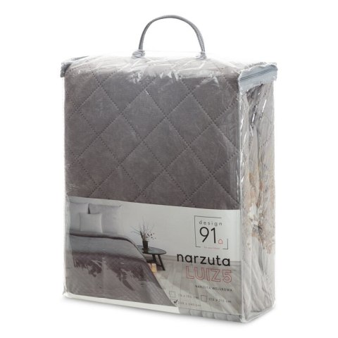 NARZUTA D91 LUIZ 5 220 X 240 CM SREBRNY NARZUTA D91 LUIZ 5 220 X 240 CM SREBRNY