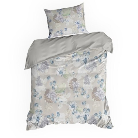 POŚCIEL D91 JULIA 220 X 200 CM POPIELATY