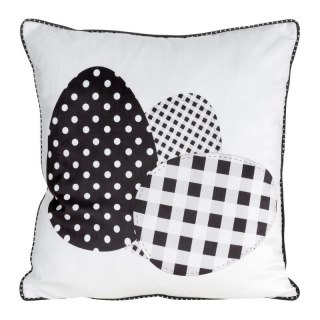 POSZEWKA WIOSNA 45 X 45 CM CZARNY