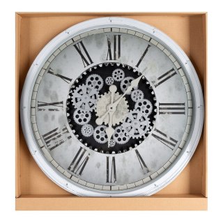 ZEGAR DEKORACYJNY 86 O 72 X 8 CM BIAŁY