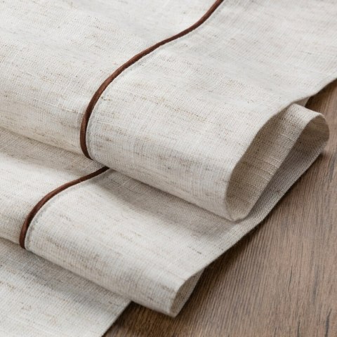OBRUS NATU 9 40 X 140 CM NATURALNY OBRUS NATU 9 40 X 140 CM NATURALNY