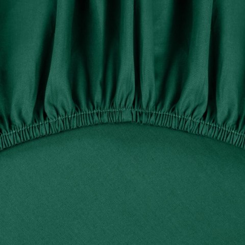 PRZEŚCIERADŁO Z GUMKĄ BASIC 220 X 200 X 30 CM BUTELKOWY ZIELONY