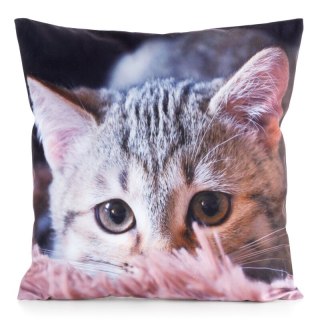 POSZEWKA ANIMAL 75 45 X 45 CM SZARY